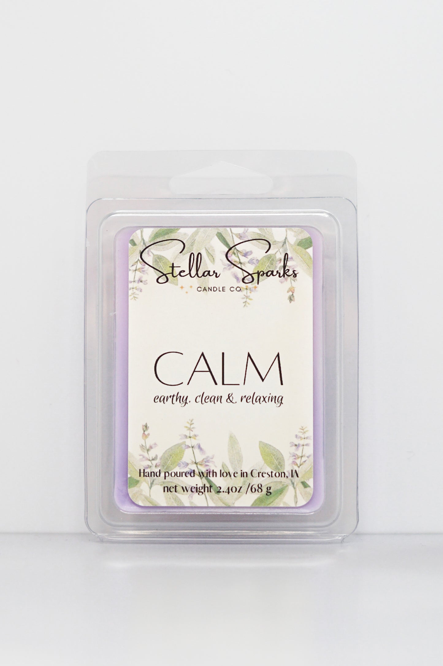 Calm wax melt