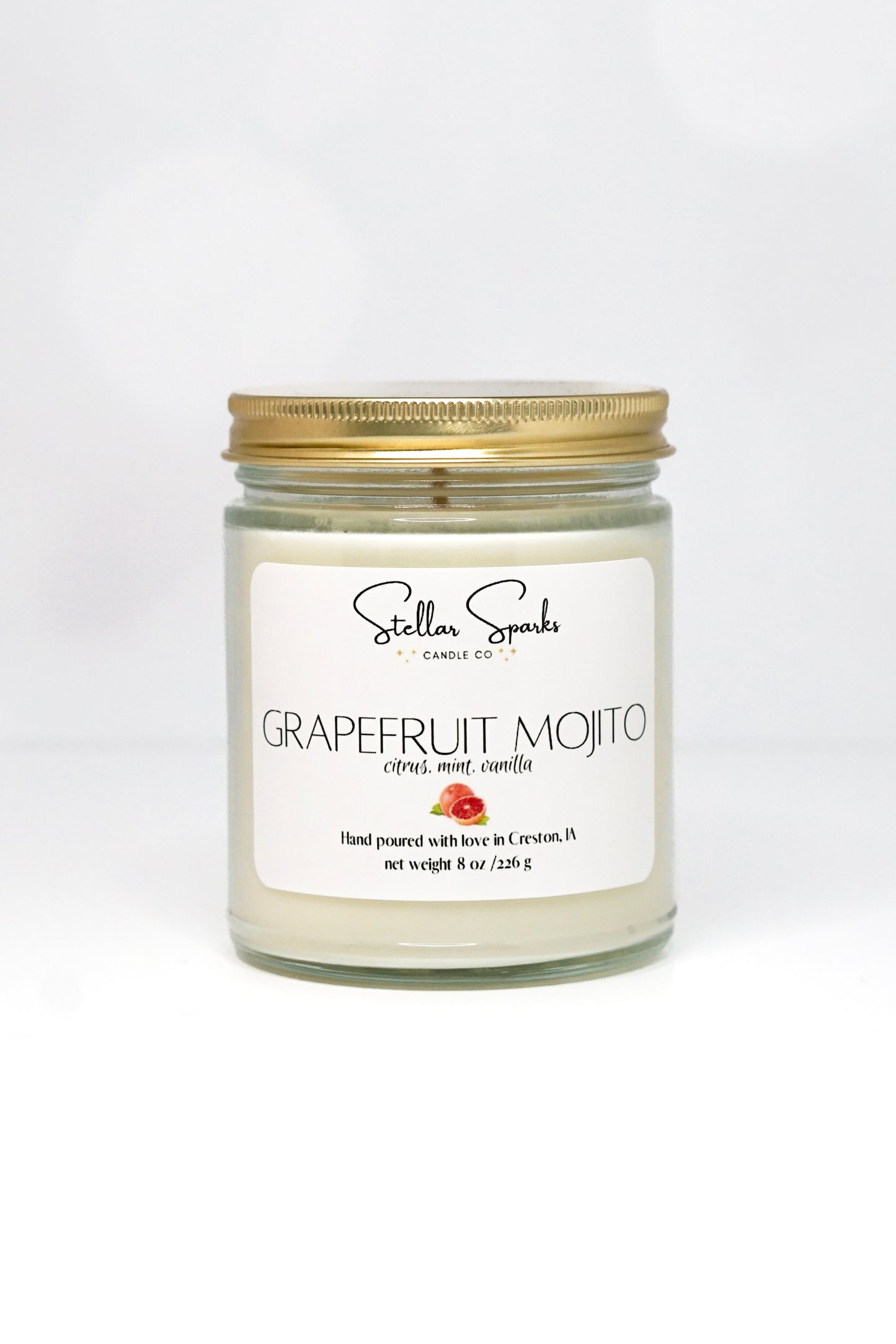 Grapefruit Mojito 8oz Candle
