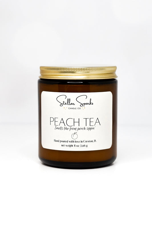 Peach Tea 8oz Candle