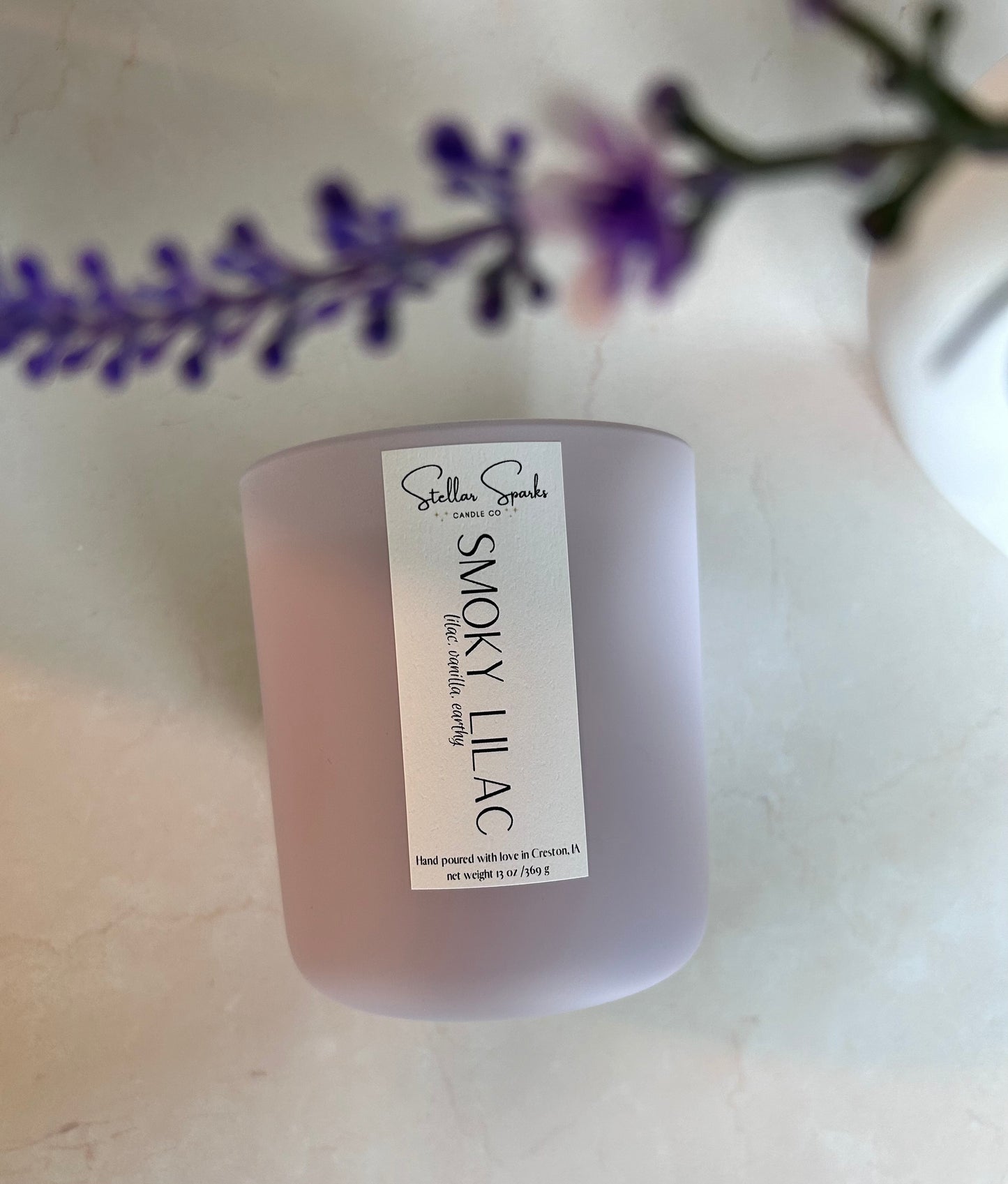 SMOKY LILAC 13OZ CANDLE