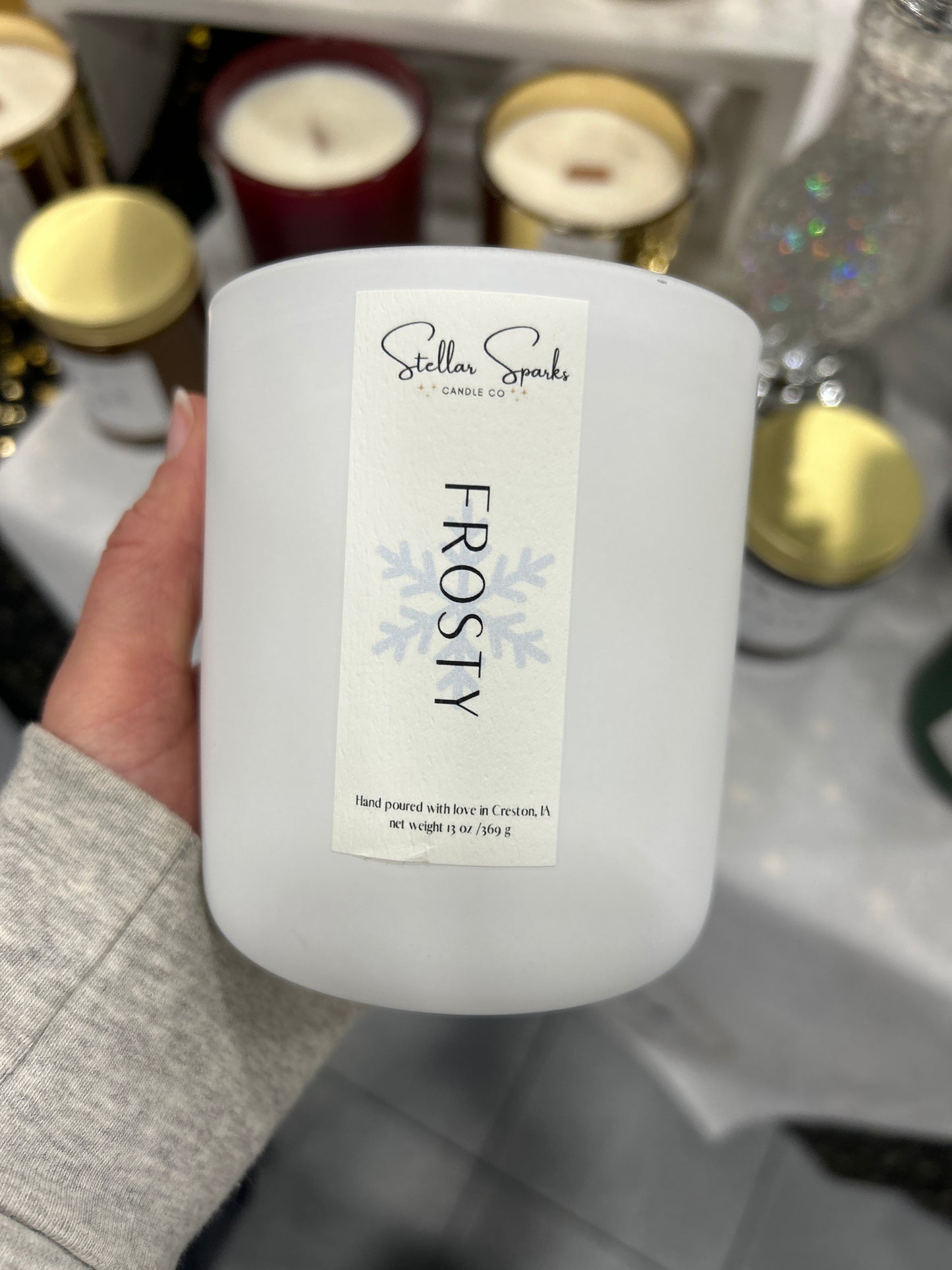 Frosty 13oz candle