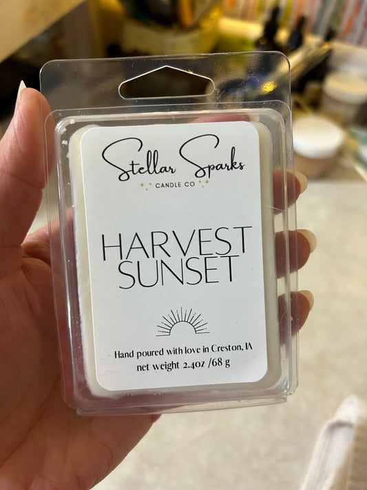 Harvest Sunset wax melt