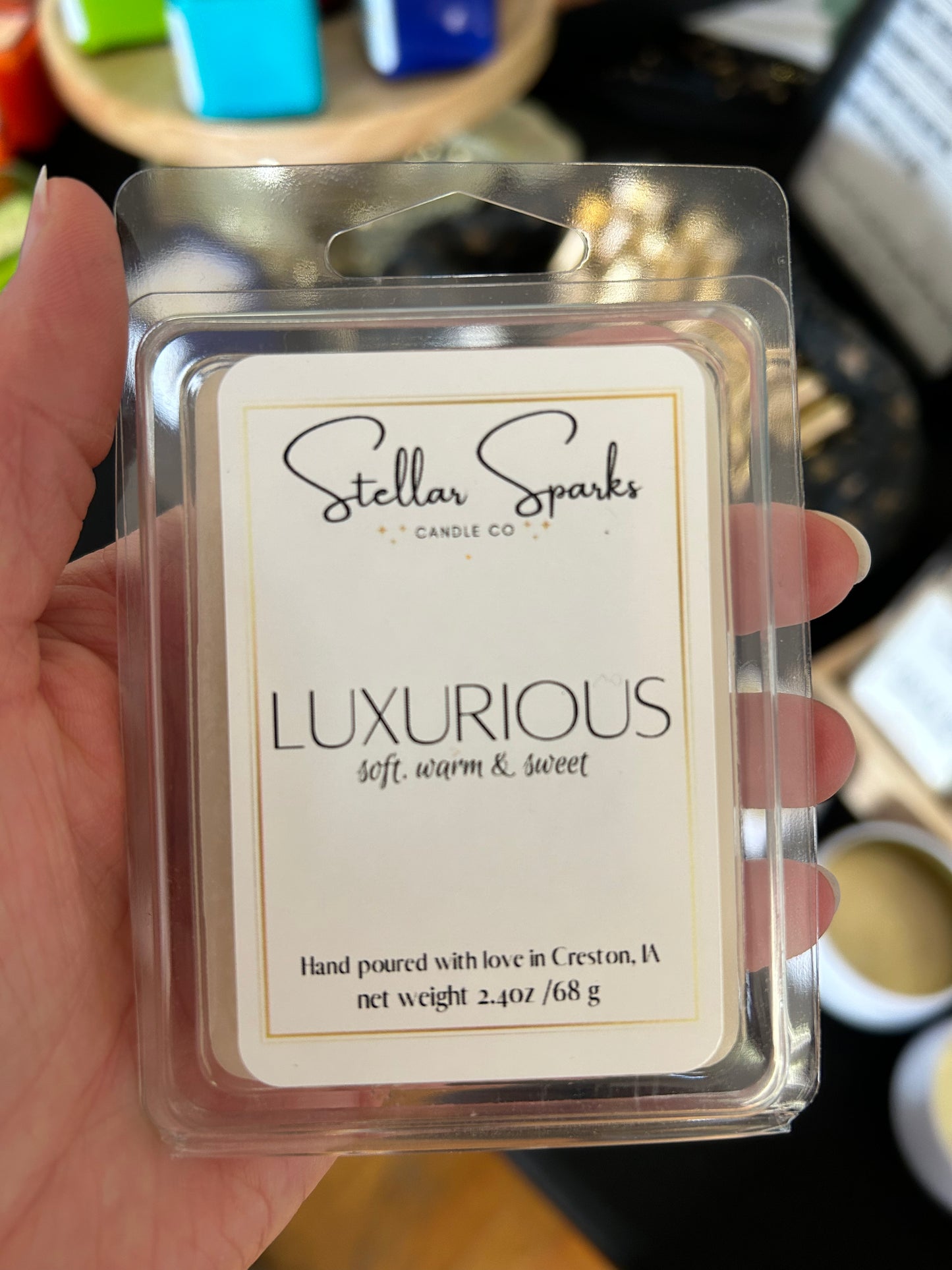 Luxurious wax melt